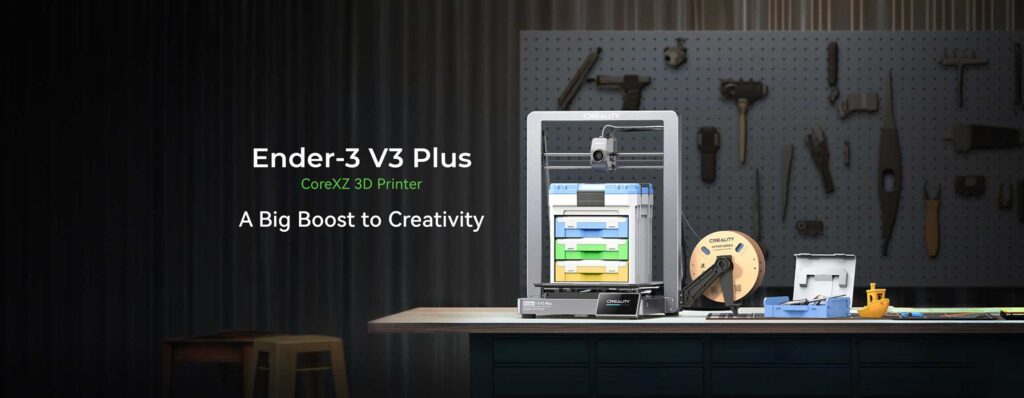 پرینتر سه بعدی کریالیتی Ender-3 V3 Plus سایز بزرگ